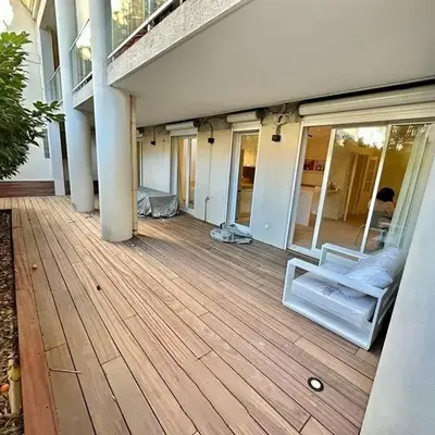 CAM0 - appartement 2 chambres en rez-de-terrasse
