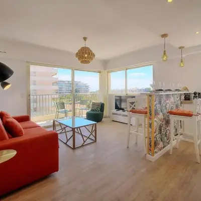 IMMOGROOM - 5 min from the Croisette beaches - Terrace - Ac - Sea view