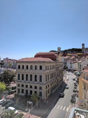 an old building on a street in a city at Citilet Louis Blanc 1,2,3 - Three gorgeous, open-plan apartments in Cannes