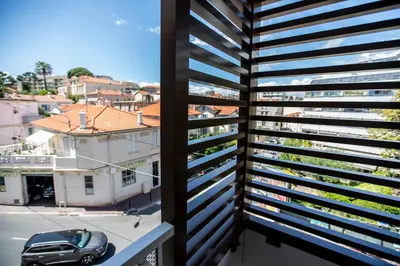 a view of a city from a balcony at Les Terrasses De Forville by Connexion in Cannes