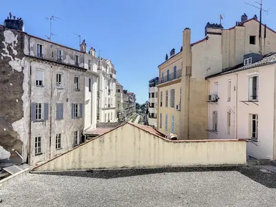 a view from the roof of a building at 1 bedroom Palais Hoche Cannes 5 mins from the Croisette Cannes Riviera 226 in Cannes