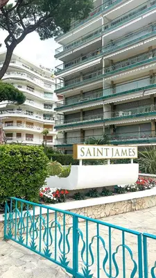 a sign in front of a large building at Cosy stay - LA CROISETTE in Cannes