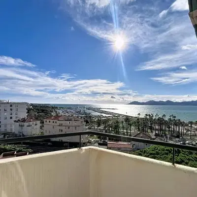 Palais Alexandre III Magnificent 4 sea view 100m from the Croisette