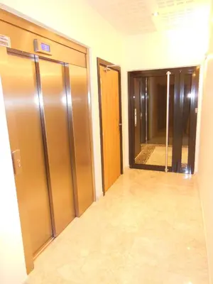 a hallway with two elevators in a building at 3 Bedrooms, 3 bathrooms central Cannes Lecerf 411 in Cannes