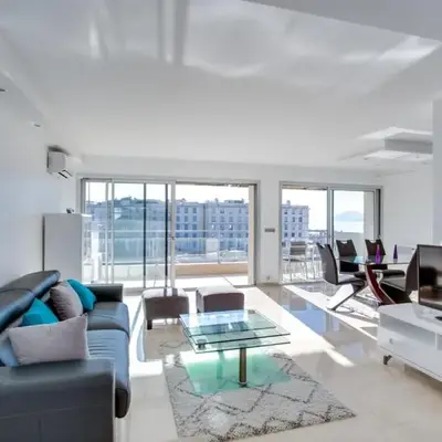 Appartement Alexandre lumineux avec superbe vue mer