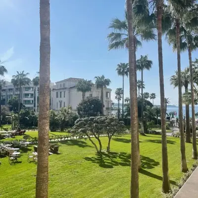 Studio Cannes Grand Hôtel Cormoran avec Terrrasse