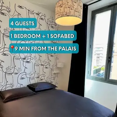 Splendid 1 bedroom and 1 sofabed renovated 2P3 by RIVAEVENT