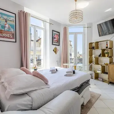 VIP - Lovely studio for 2 people 5 minutes from Palais des Festivals