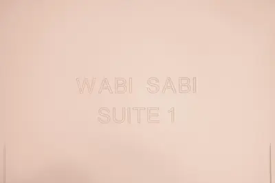 a sign that reads waldell saab suite at WABISABI SUITES - MÉRO in Cannes