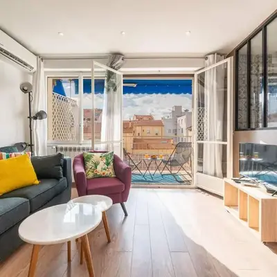 3 VIDAL - Splendide appartement 4 couchage hyper centre de Cannes