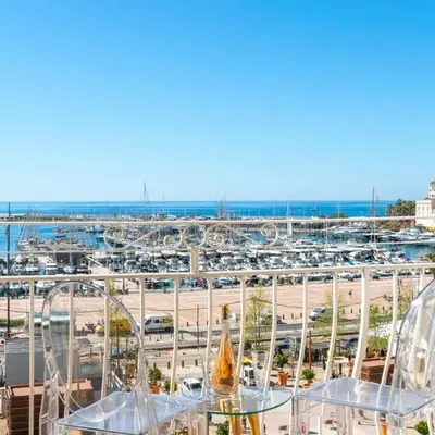 REF 1926 - Cannes Center - Sea view apartment for rent