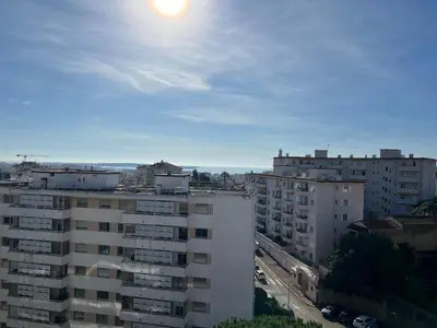 a view of a city with tall buildings at Cannes Santa Catalina in Cannes