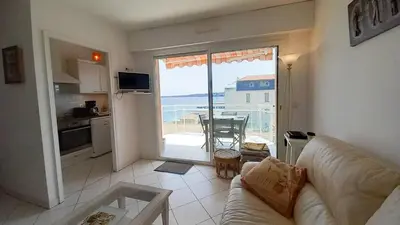 a bathroom with a shower and a toilet and a sink at Villa Norma in Cannes
