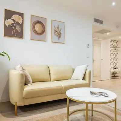 Upscale 3-room apartment 300m from the beaches