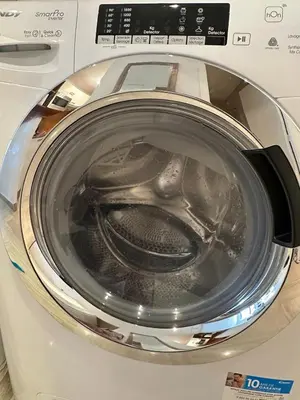 a front view of a washing machine at Gray d'Albion - Cannes Rue d'Antibes - 2 Minutes walk from Beach, Palais des Festivals, Boulevard de la Croisette - Free Parking in Cannes