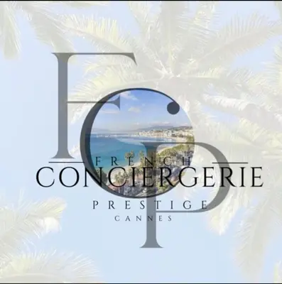 a logo for a conference rescue committee with a palm tree at 1 Chambre Modern L- Calme - Hypercentre à 2 minutes du Palais in Cannes