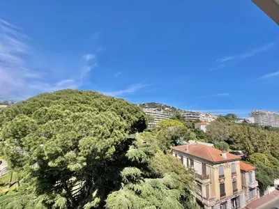 an aerial view of a building and trees at Vezelay 3 luxury 3 bedrooms, by Welcome to Cannes in Cannes
