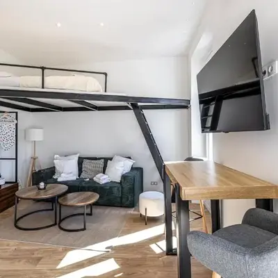 34 BORNIOL - Bel appartement rénové avec mezzanine Cannes