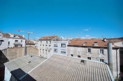 a view of a city from the roof of a building at Immogroom - Luminious T2 - Center - AC - Wifi in Cannes