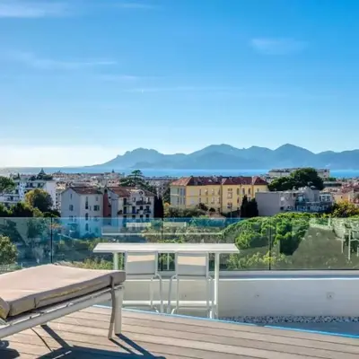 Sumptuous terrace apartment - Cannes - Sea view