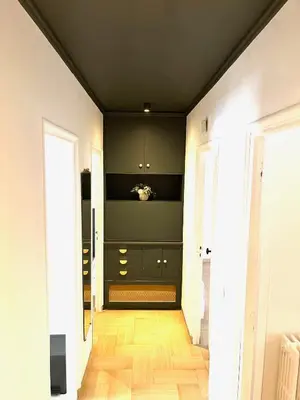 a room with a hallway with a room with at La Maison By Simone T4 in Cannes