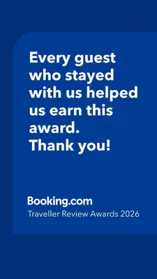 a blue picture with the words every guest who stayed with us helped us earn this at Cannes Sea View, by Beach, Private Room in Shared 3-Bedroom Apartment, Private Bathroom & Balcony,, Chambre avec salle de bain privative & balcon, chez l'habitant in Cannes
