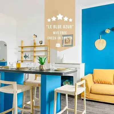 Le BlueAzur - Proche Palais centre Cannes