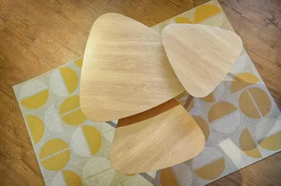 a wooden spoon sitting on top of a wooden floor at Fil - Piscine - 2 min Mer - VCA in Cannes