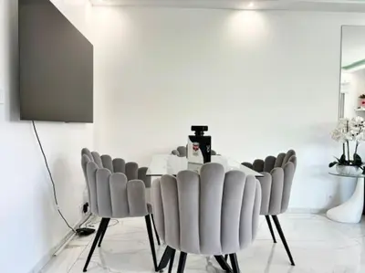 a meeting room with a table and chairs at Gray D'Albion -2A8- 1 Chambre in Cannes