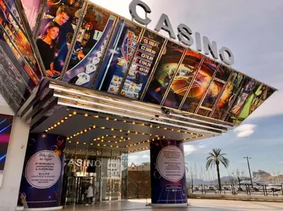 a building with a sign on top of it at Carré d'Or F1bis Croisette 1 mn Olam Properties in Cannes