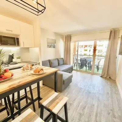 Le Cannes Beach 408 - cosy Balcon Piscine Netflix