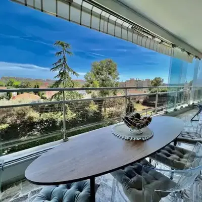 Grande terrasse vue dégagée mer en Basse Californie