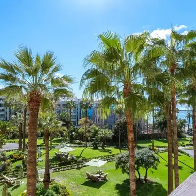 REF 30 - Cannes Croisette - Sea and gardens view apartment for rent
