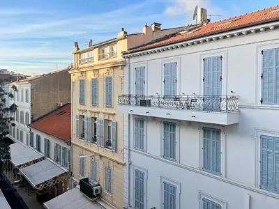 a group of buildings with balconies on top of them at Viva Riviera - 10 Rue Florian in Cannes