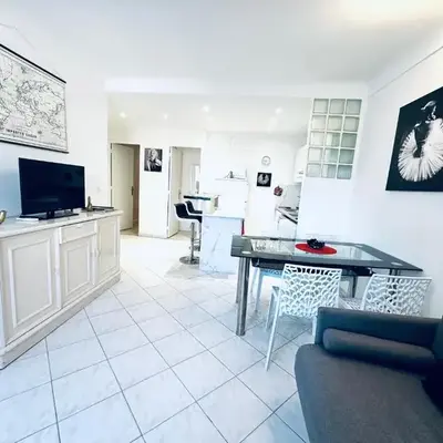 Grand appartement centre piéton Cannes