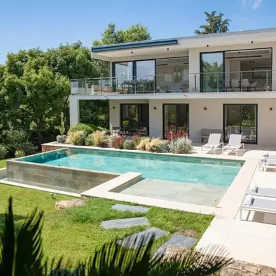 REF 2152 - Le Cannet - Sea view villa for rent