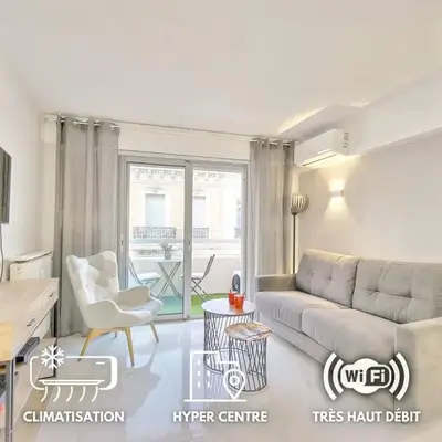 FRGK Victoria 4 Central Cannes 1BR Terrace
