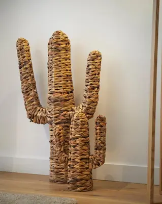 a sculpture of two hands made out of cork at Cannes Center, Nice 110m2, 3BR & 3BTH, Terrace in Cannes