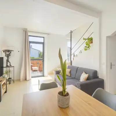 Charmant duplex proche de Cannes centre et à 2min à pied de la mer