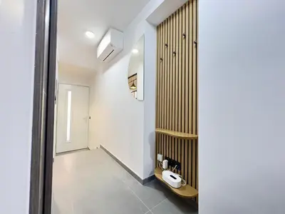 a bathroom with a sink and a toilet in it at Cannes Évasion by SCLS Locations in Cannes