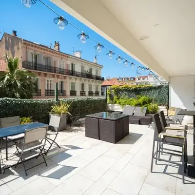 Luxueux 3 Chambres Terrasse de 90m hypercentre - Wifi Clim - 6 pers