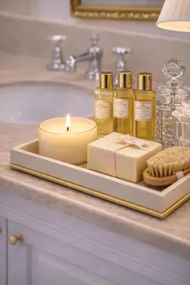 a bathroom with a tub and a sink and a mirror at Le Suite Napoléon - Luxe et Sérénité au Cœur de Cannes in Cannes