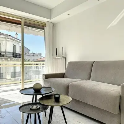 Cannes Centre Mimosas 1 chambre Salon