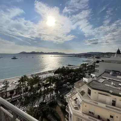 Cannes Croisette - 2 pièces vue mer