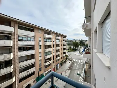 a view from a balcony of an apartment building at Le Versailles By SCLS Locations in Cannes