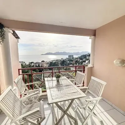 Appartement Cannes vue sur mer