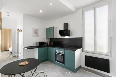 a balcony of a house with a railing at Azurenting - Bastide Oliva - 1 chambre - Balcon in Cannes
