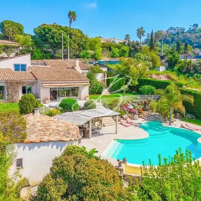 Villa Bleu Rivage - Piscine Cannes Vue panoramique