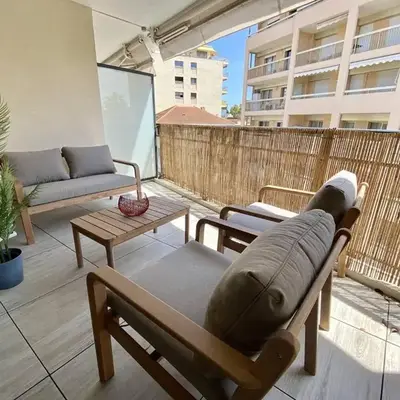 Cannes proche Croisette - 3 P tout confort avec balcon