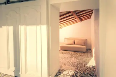 a bedroom with a bed in a room at Lux PH Gem 3BR 200m palais and beach in Cannes